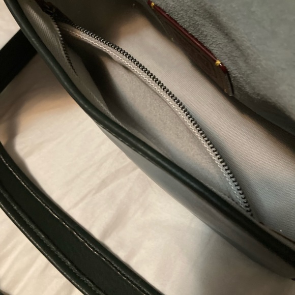 Coach bag.  Beautiful light green, seaweed color. EUC - Picture 4 of 15